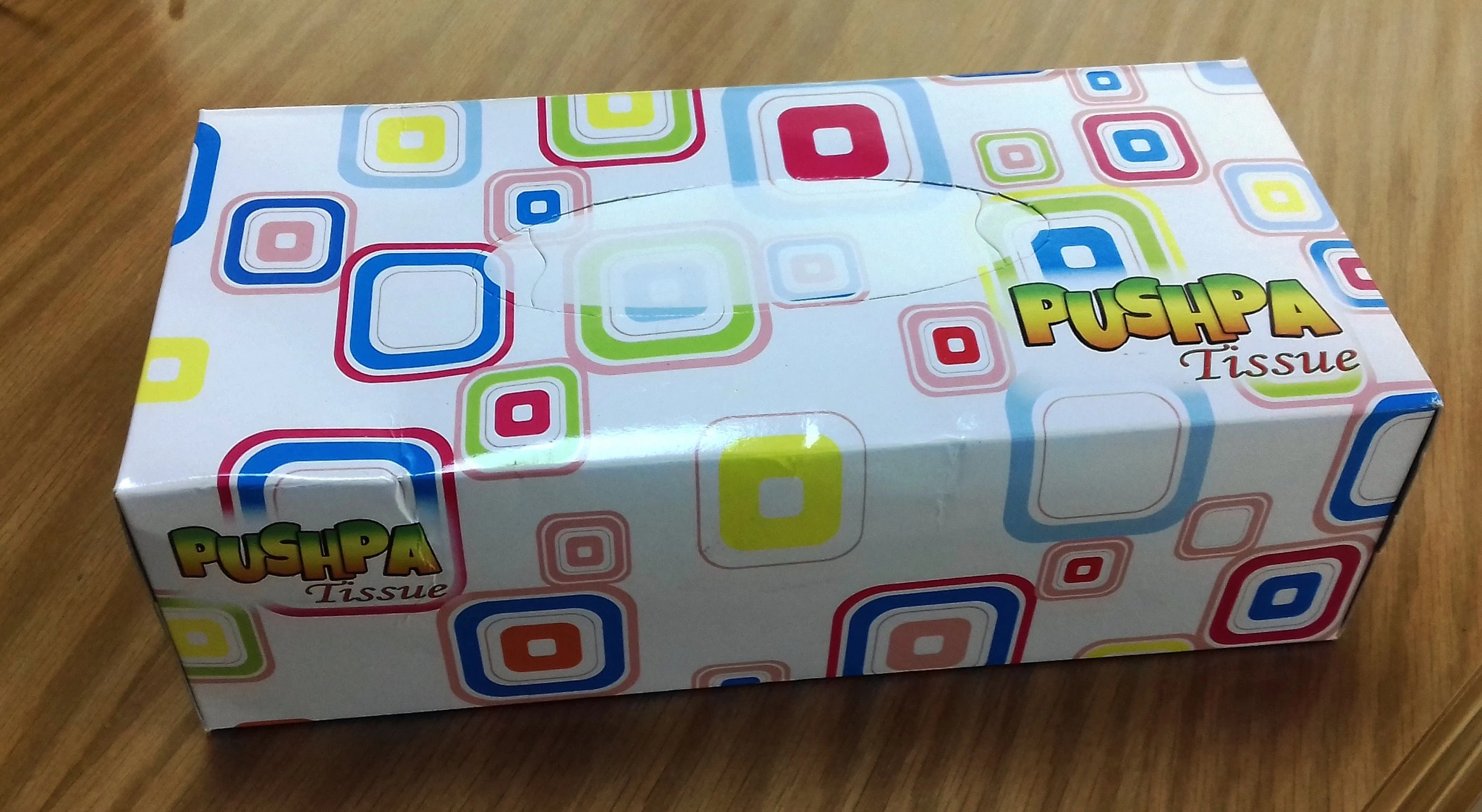 Facial Tissue Box - A product of ProjectEhsan