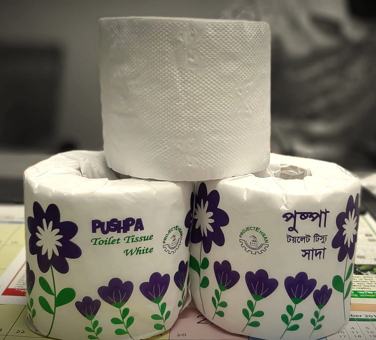 Toilet Tissue - White - A product of ProjectEhsan